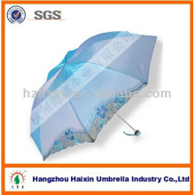 Дамы зонтик с вышивкой в изменении волшебной ткани